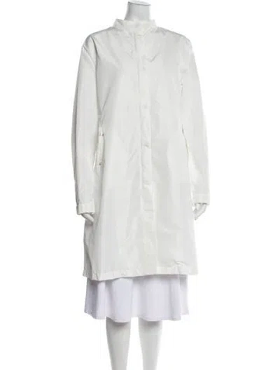 Pre-owned Jil Sander Vintage Late 2000's - Early 2010's Coat In White