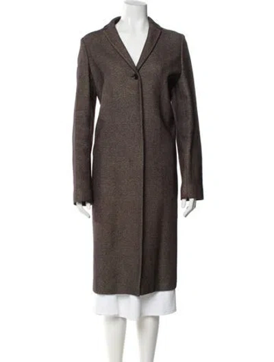 Pre-owned Jil Sander Vintage Late 2000's - Early 2010's Faux Fur Coat In Brown