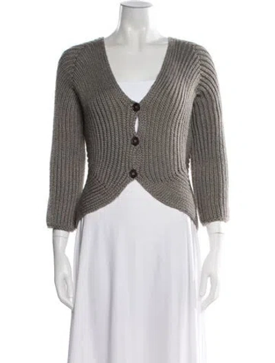 Pre-owned Jil Sander Vintage Late 2000's - Early 2010's Sweater In Gray