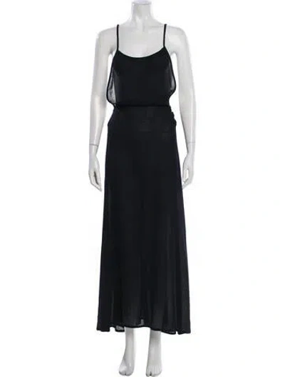 Pre-owned Jil Sander Vintage Long Dress In Blue