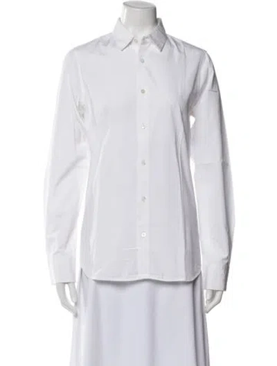 Pre-owned Jil Sander Vintage Long Sleeve Shirt In White