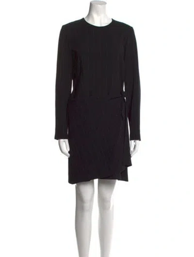 Pre-owned Jil Sander Vintage Mini Dress In Black