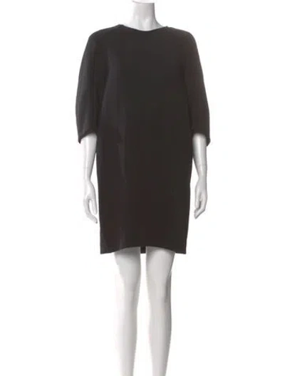 Pre-owned Jil Sander Vintage Mini Dress In Black