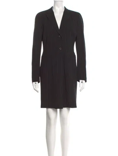 Pre-owned Jil Sander Vintage Mini Dress In Black