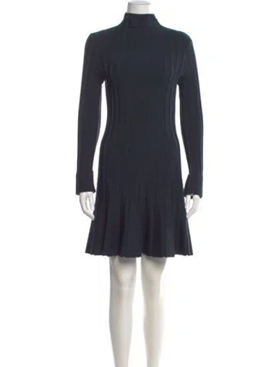 Pre-owned Jil Sander Vintage Mini Dress In Blue