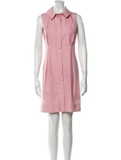 Pre-owned Jil Sander Vintage Mini Dress In Pink