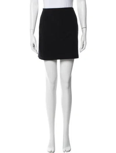 Pre-owned Jil Sander Vintage Mini Skirt In Black