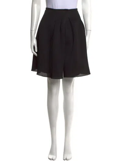 Pre-owned Jil Sander Vintage Mini Skirt In Black