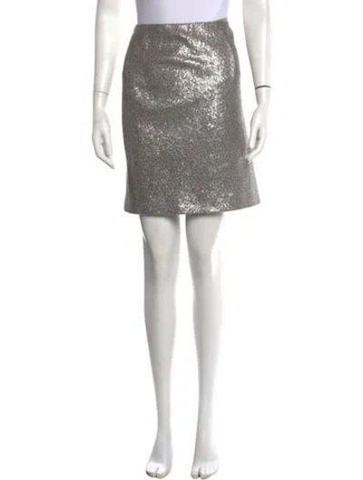 Pre-owned Jil Sander Vintage Mini Skirt In Gray
