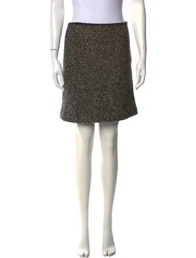 Pre-owned Jil Sander Vintage Mini Skirt In Gray