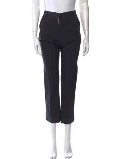 Pre-owned Jil Sander Vintage Straight Leg Pants In Black