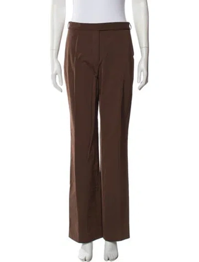 Pre-owned Jil Sander Vintage Straight Leg Pants In Brown