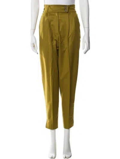 Pre-owned Jil Sander Vintage Straight Leg Pants In Green