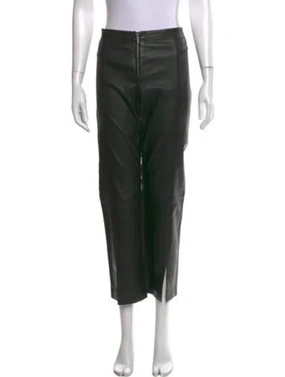 Pre-owned Jil Sander Vintage Wide Leg Pants In Blac