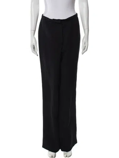 Pre-owned Jil Sander Vintage Wide Leg Pants In Black