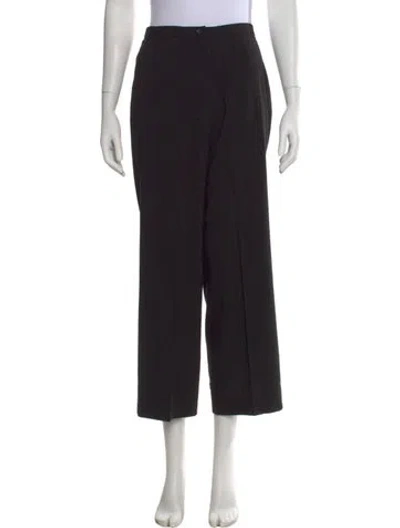 Pre-owned Jil Sander Vintage Wide Leg Pants In Black