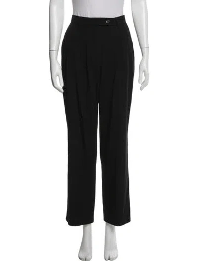 Pre-owned Jil Sander Vintage Wide Leg Pants In Black