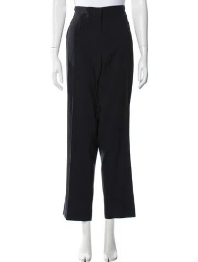 Pre-owned Jil Sander Vintage Wide Leg Pants In Blue