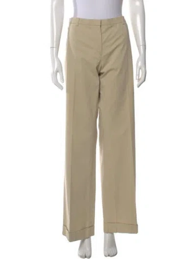 Pre-owned Jil Sander Vintage Wide Leg Pants In Neutral
