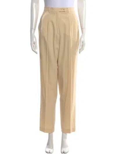 Pre-owned Jil Sander Vintage Wide Leg Pants In Neutral