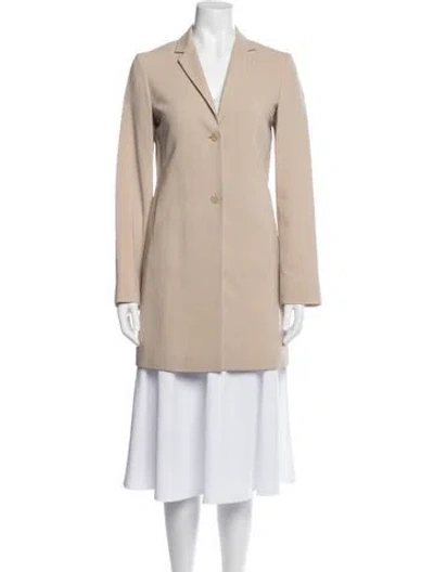 Pre-owned Jil Sander Vintage Wool Coat In Neutrals