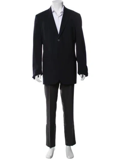 Pre-owned Jil Sander Virgin Wool Blazer In Black