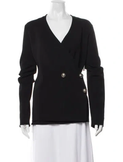 Pre-owned Jil Sander Virgin Wool Blazer In Black