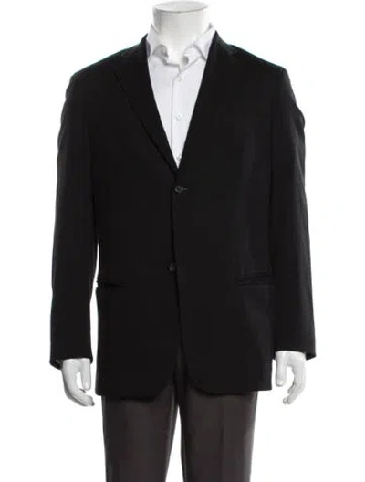 Pre-owned Jil Sander Virgin Wool Blazer In Black