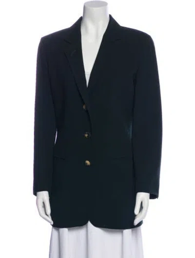 Pre-owned Jil Sander Virgin Wool Blazer In Blue