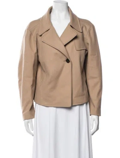 Pre-owned Jil Sander Virgin Wool Blazer In Brown