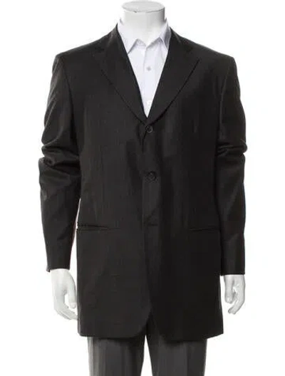 Pre-owned Jil Sander Virgin Wool Blazer In Brown