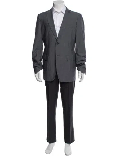 Pre-owned Jil Sander Virgin Wool Blazer In Gray