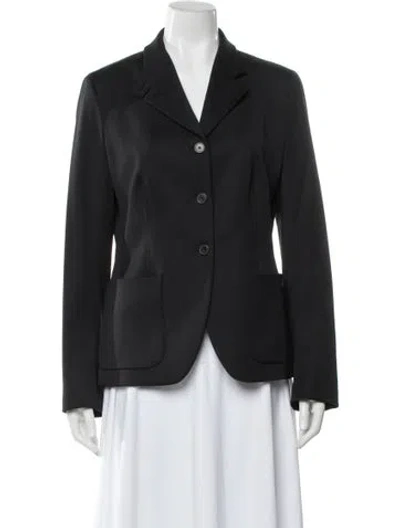 Pre-owned Jil Sander Virgin Wool Blazer In Gray