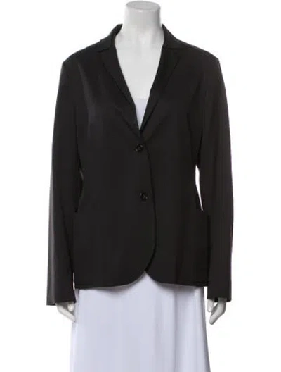 Pre-owned Jil Sander Virgin Wool Blazer In Green