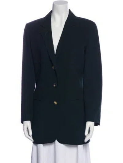 Pre-owned Jil Sander Virgin Wool Blazer In Green