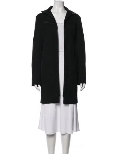 Pre-owned Jil Sander Virgin Wool Coat In Black