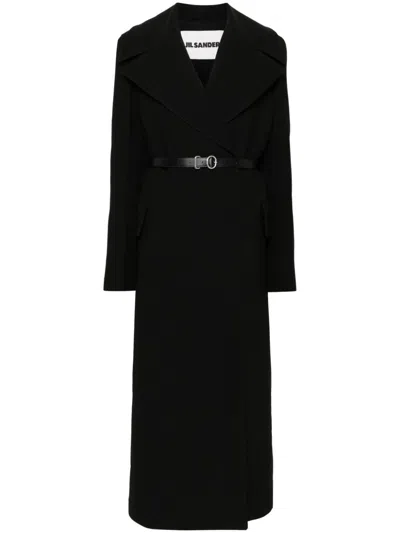 JIL SANDER VIRGIN WOOL COAT