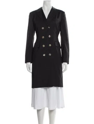 Pre-owned Jil Sander Virgin Wool Coat In Grey
