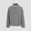 Jil Sander Wool Jacket In Pebble