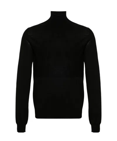 JIL SANDER JIL SANDER HIGH NECK KNITTED JUMPER