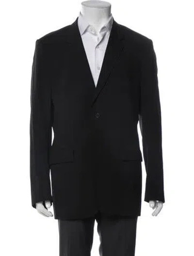 Pre-owned Jil Sander Virgin Wool Jacket In Black