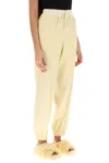 Jil Sander Virgin Wool Jogger Pants In Yellow
