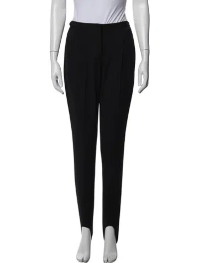 Pre-owned Jil Sander Virgin Wool Pants In Black