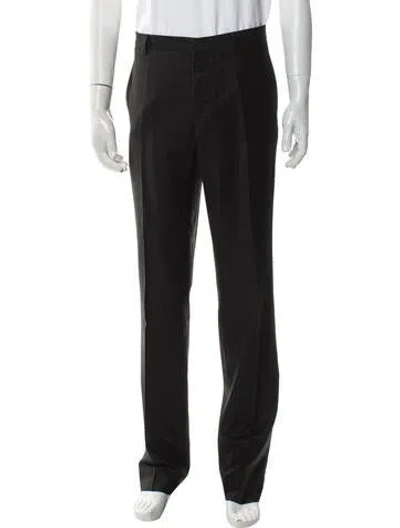 Pre-owned Jil Sander Virgin Wool Pants In Gray