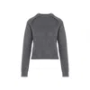 Jil Sander Virgin Wool And Silk Sweater With Brushed Finish