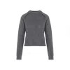 Jil Sander Virgin Wool And Silk Sweater With Brushed Finish