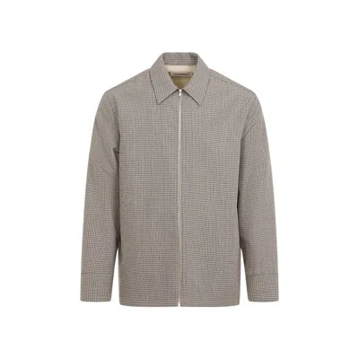 Jil Sander Virgin Wool Shirt In Grey