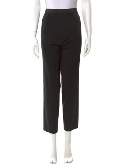 Pre-owned Jil Sander Virgin Wool Skinny Leg Pants In Blue