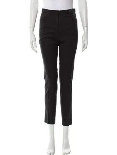 Pre-owned Jil Sander Virgin Wool Skinny Leg Pants In Gray