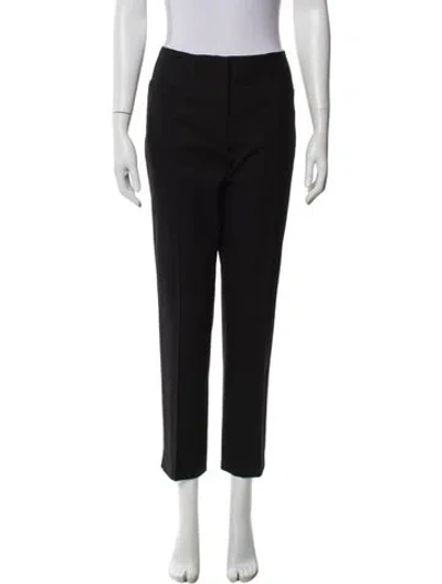 Pre-owned Jil Sander Virgin Wool Straight Leg Pants In Blue